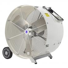 Pinnacle Climate Technologies VKM24-2-O - 24 in. OSHA Compliant Spot Cooler 2-Speed Mobile Drum Fan