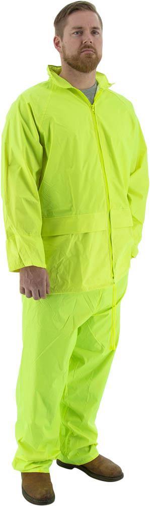 2-Piece Hooded Waterproof Rain Suit