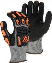 Majestic Glove 35-5675/X3 - KORPLEX, SNDY NTRL,TPR BCK,ANSI A6, X3