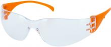 Majestic Glove 85-1002CRA - Crosswind Safety Glasses, Clear Anti-Fog, Orange Temple