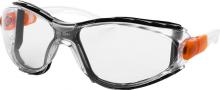Majestic Glove 85-7015CRA - Riot Shield Safety Glasses and Goggles, Clear Anti-Fog