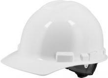 Majestic Glove 87-1155WHT - Cap-Style Hard Hat with 6 Point Suspension