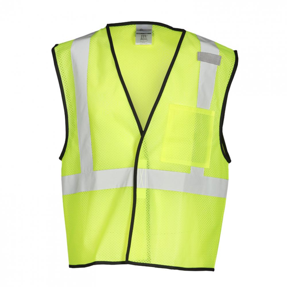 Single Pocket Hook & Loop Mesh Vest