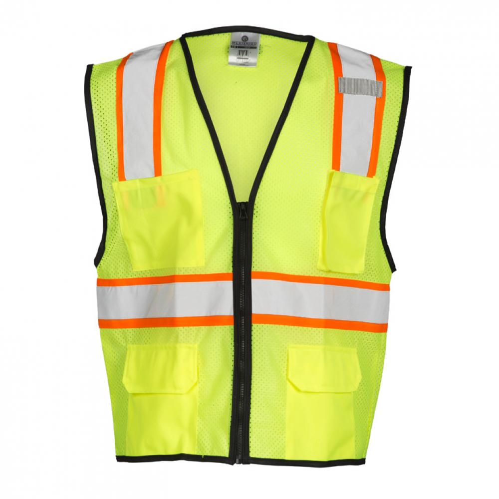 4 Pocket Contrast Mesh Vest