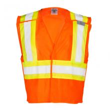 ML Kishigo 1176-S - Contrasting Mesh Breakaway Vest