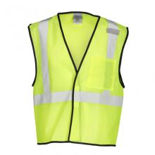 ML Kishigo 1193-L-XL - Single Pocket Hook & Loop Mesh Vest