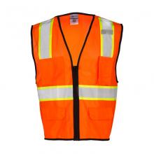 ML Kishigo 1518-S-M - 4 Pocket Contrast Mesh Vest