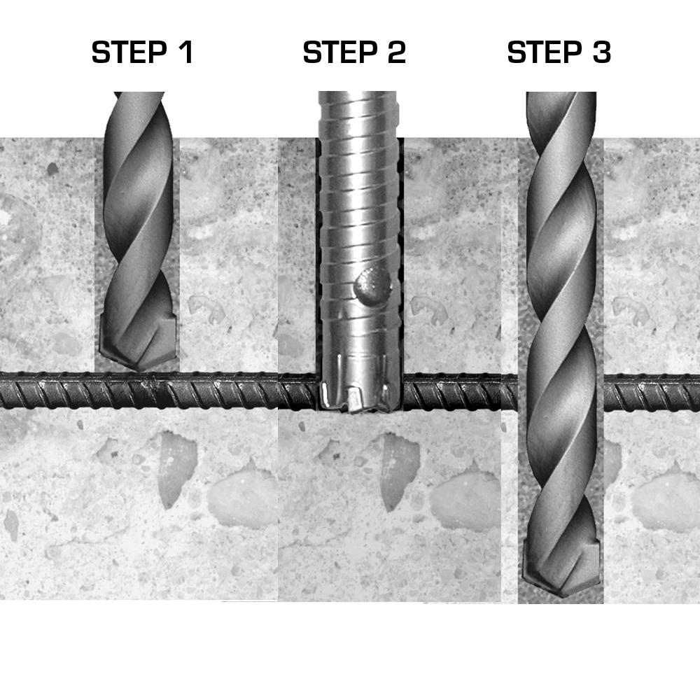 1/2&#34; Shank Rotary Rebar Cutter 1/2&#34; Diam