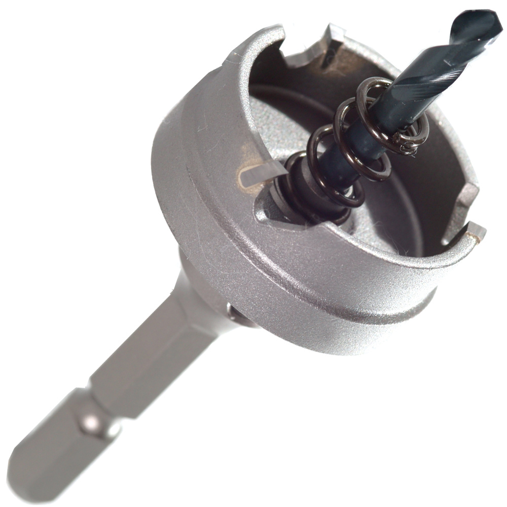 Carbide Tipped Hole Cutter (1/8&#34; Depth of Cut): 1