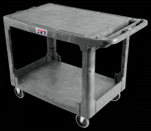 Jet - US 141017 - PUC-4425 FLAT TOP RESIN UTILITY CART