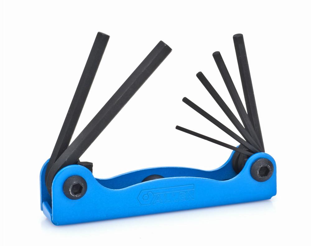 7PC HI VIS FOLDUP HEX KEYMET