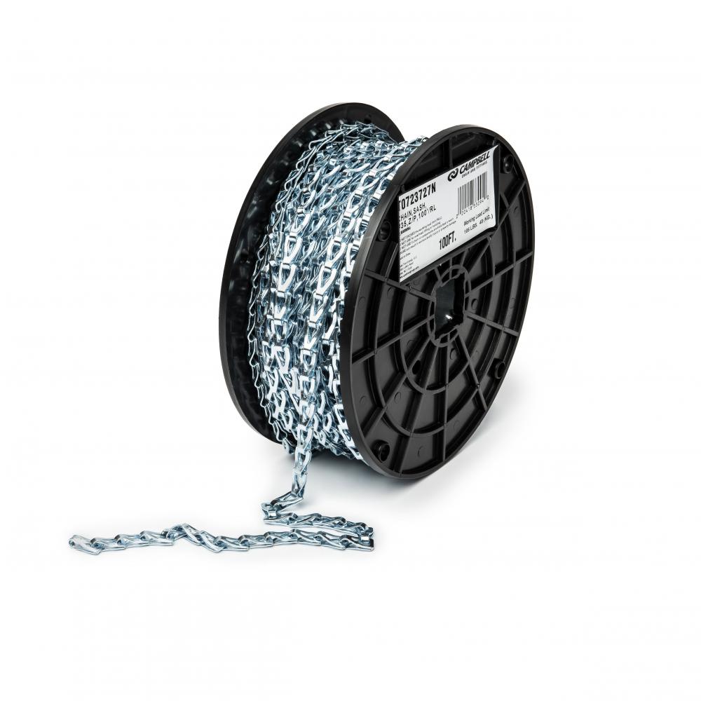 t0723727n 35 STEEL Sash Chain 100-ft 
