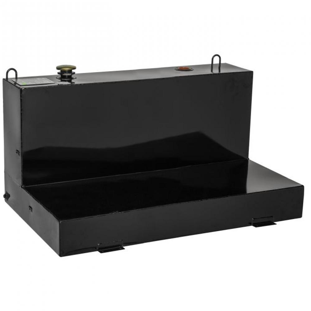 JOBOX STL TANK L-SHAPED 100 GAL BLK