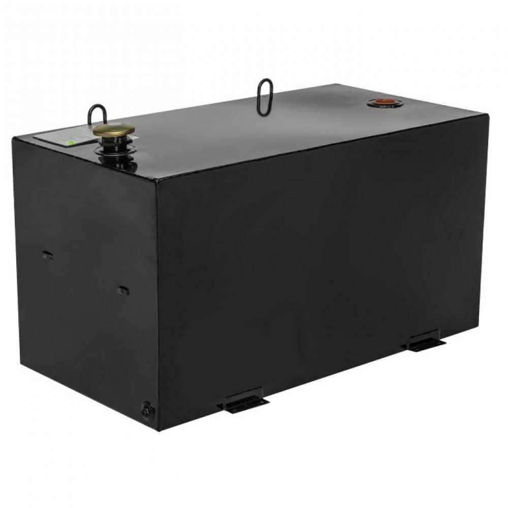 JOBOX STL TANK RECTANGULAR 100 GAL BLK