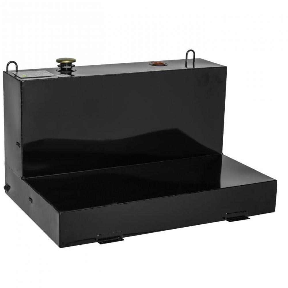 JOBOX STL TANK L-SHAPED 85 GAL BLK