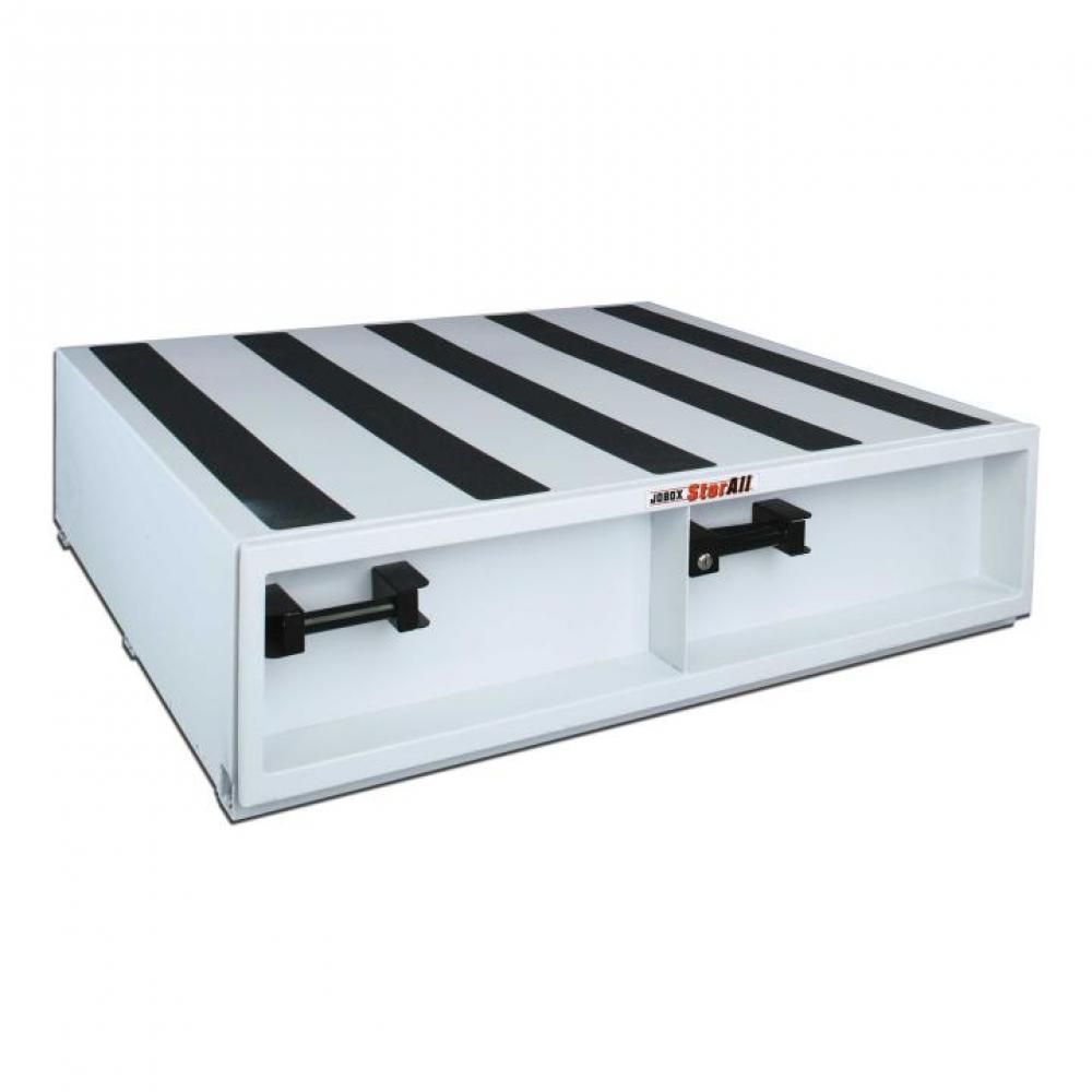 DRAWERS, 48X48X13, 4 COMPARTMENT, ST,WHT
