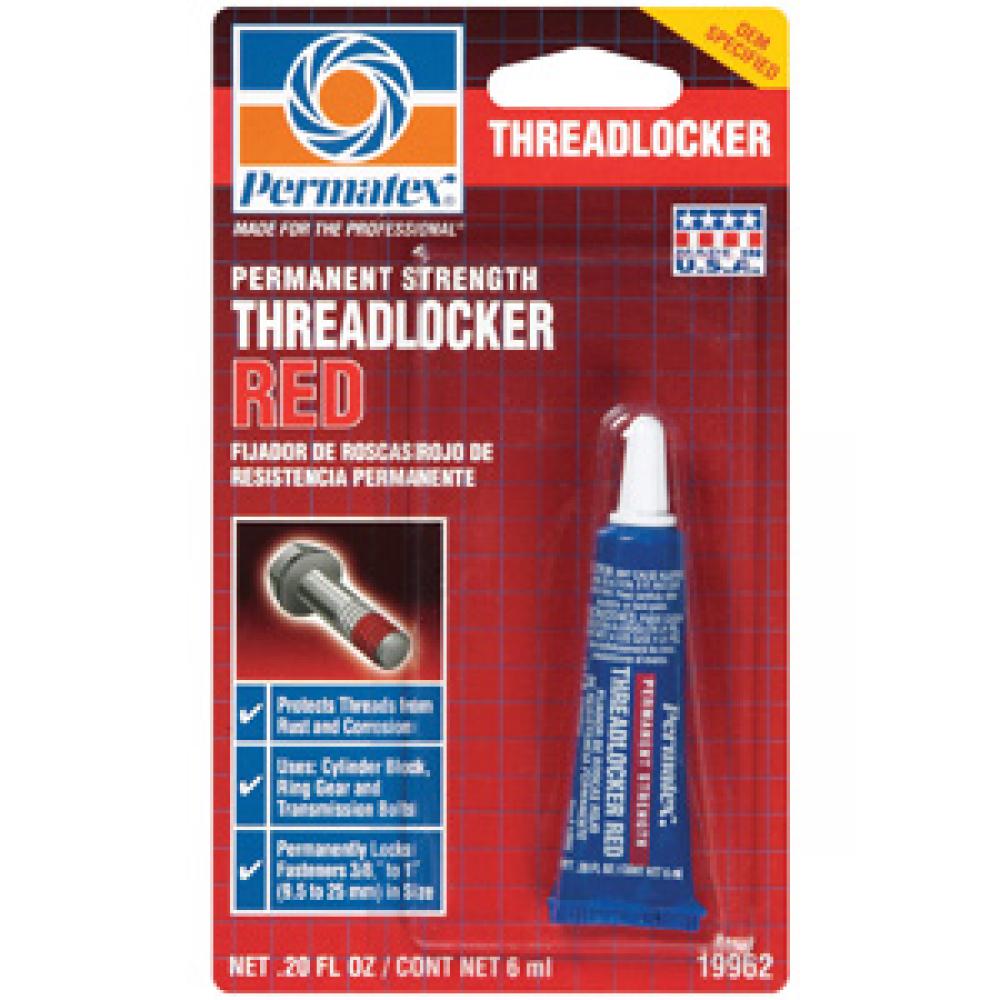 Red High Strength Threadlocker