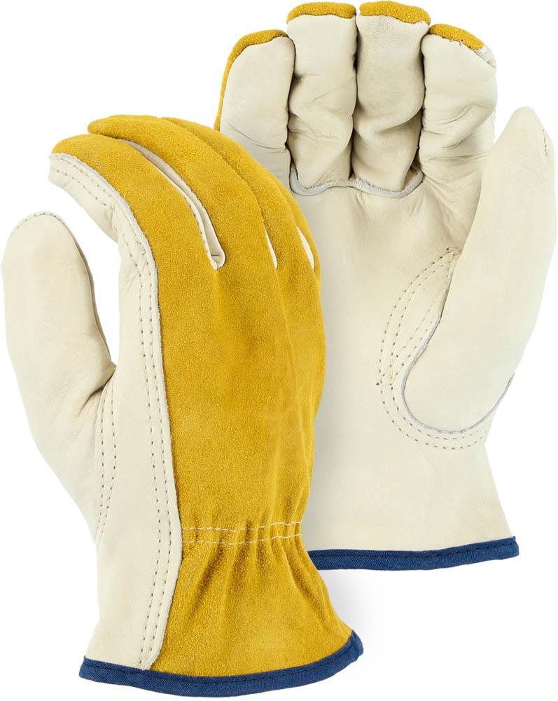 Winter Lined Cowhide Palm Drivers Glove
