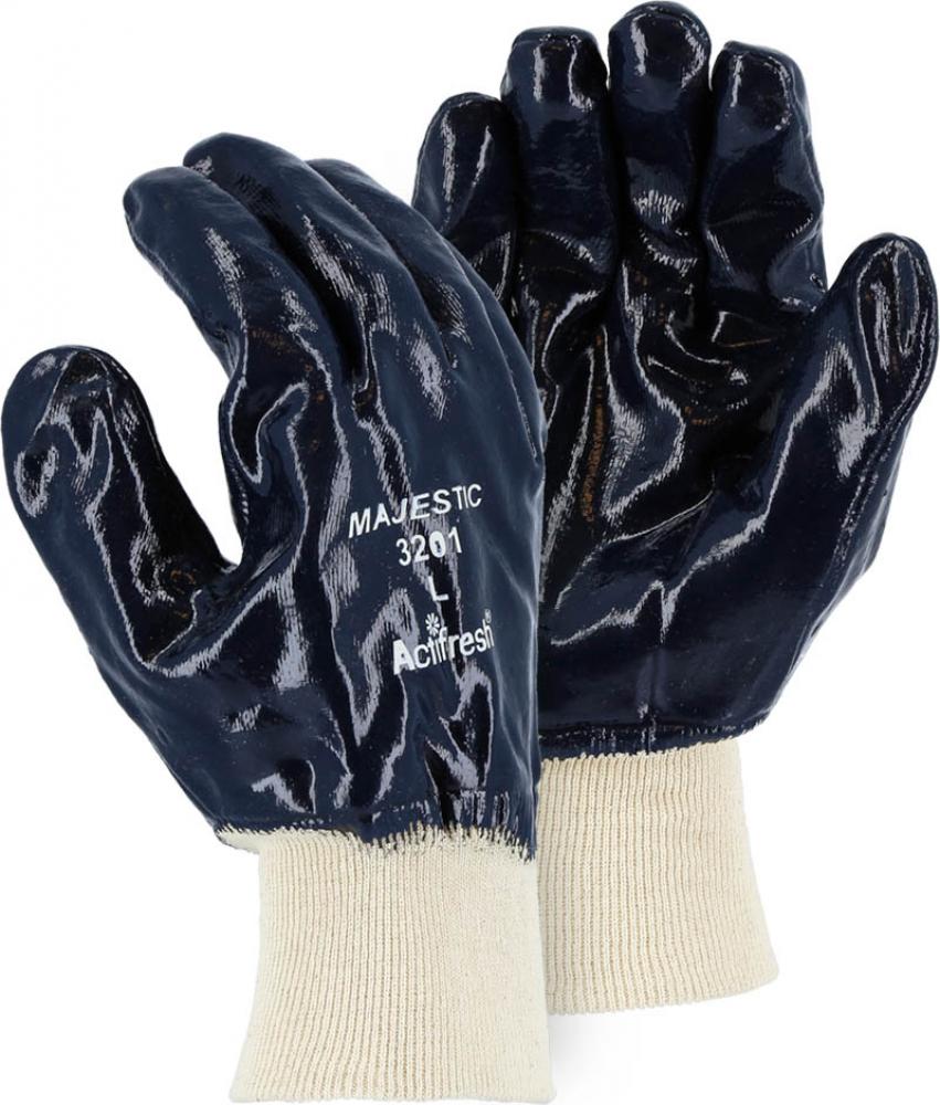 Heavy Duty Fully Dipped Nitrile Palm Coated Glove
