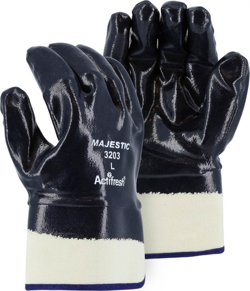 Fully Coated Nitrile Dipped Glove on Jersey Knit Liner