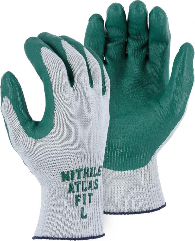 AtlasÂ® Green Nitrile Coated Glove