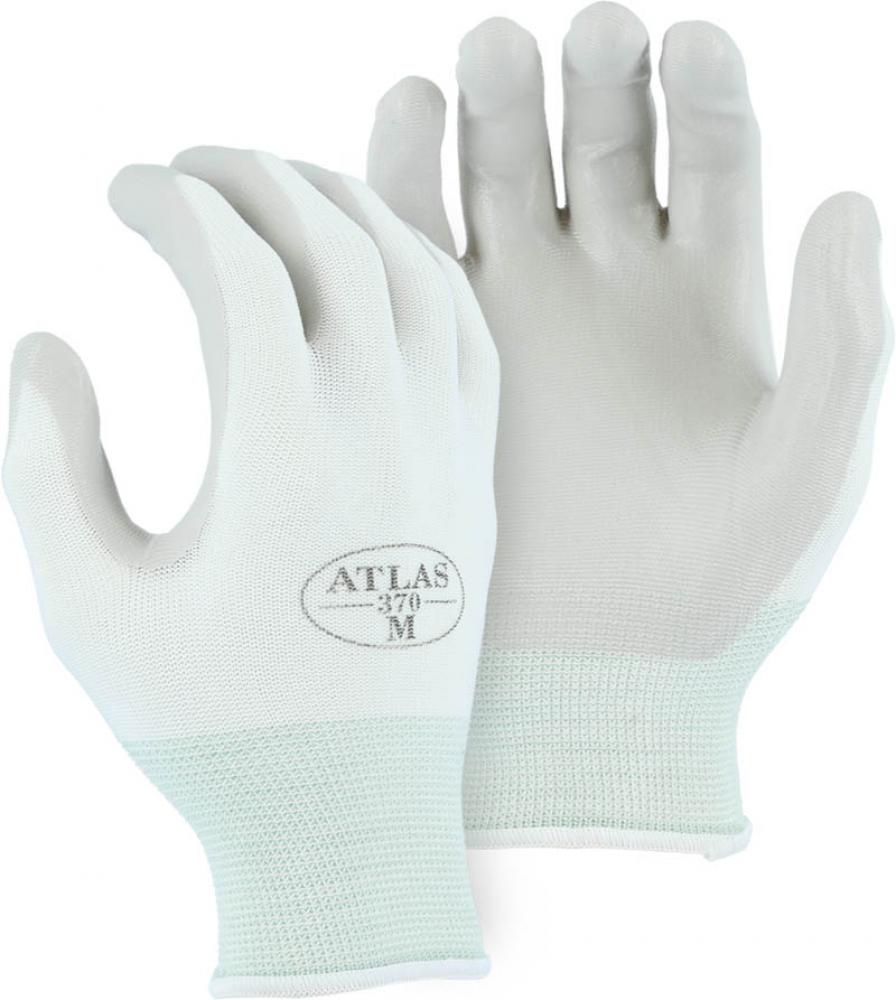 AtlasÂ® Gray Nitrile Palm Dipped Glove