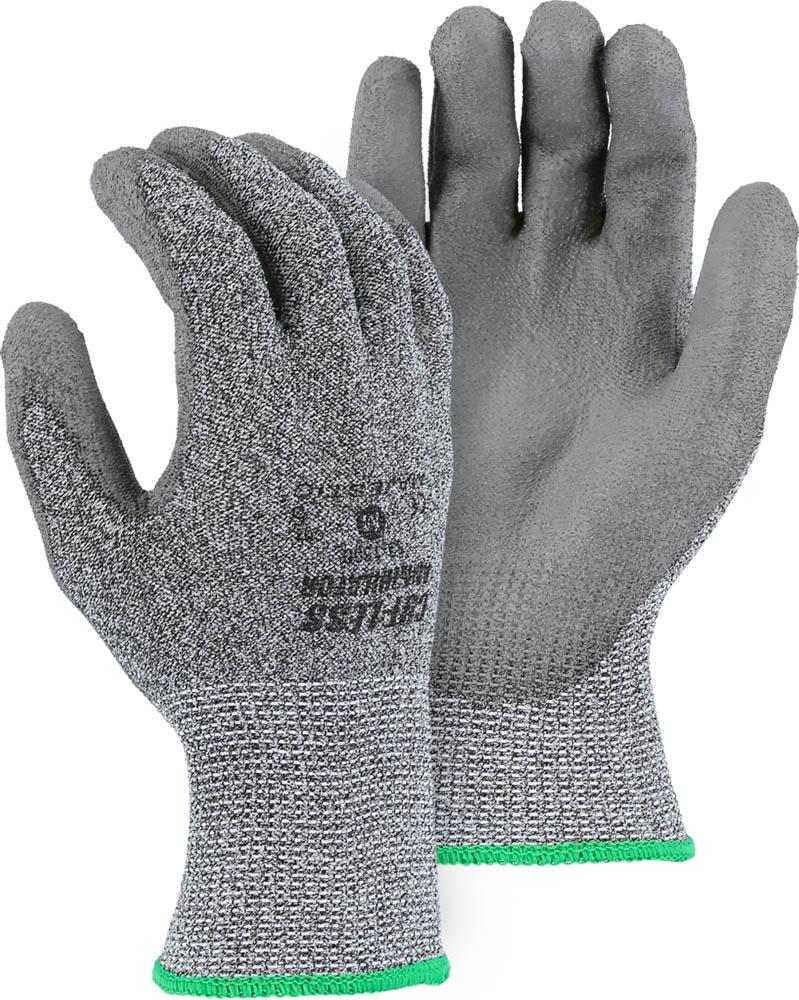 Cut-LessÂ®  Knit Glove with Polyurethane Palm Coating