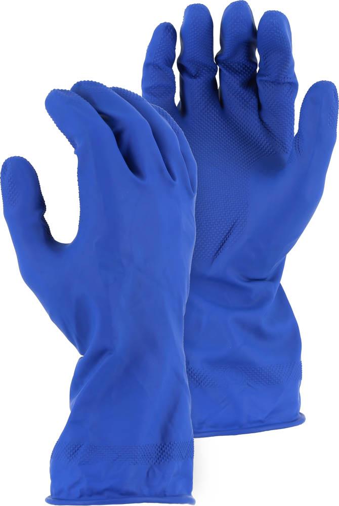 Unlined 19 MIL Latex Glove with Rolled Cuff