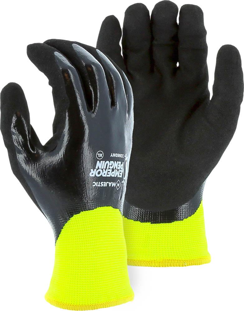 Winter Lined Nylon Glove with Closed-Cell Nitrile Palm