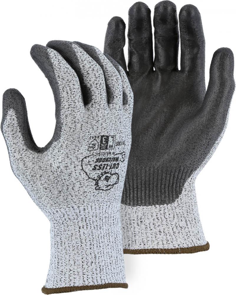 Cut-Less WatchdogÂ®  Knit Glove w Polyurethane Palm