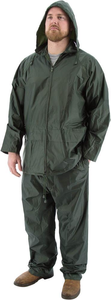 2-Piece Hooded Waterproof Rain Suit