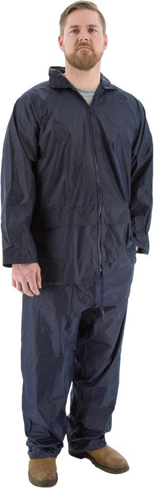 2-Piece Hooded Waterproof Rain Suit