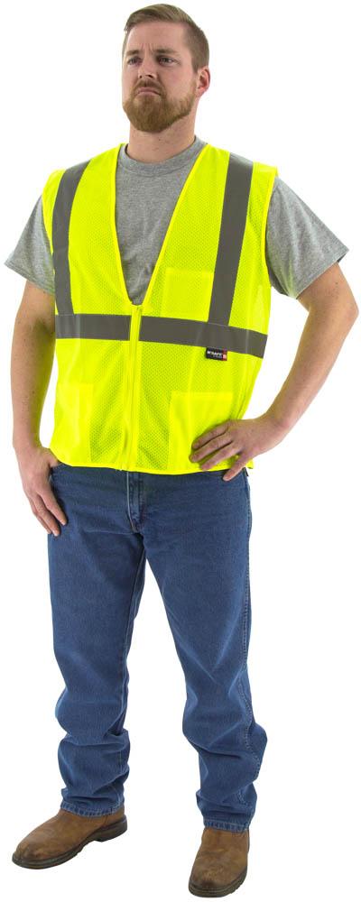 Hi-Viz Mesh Vest, ANSI 2