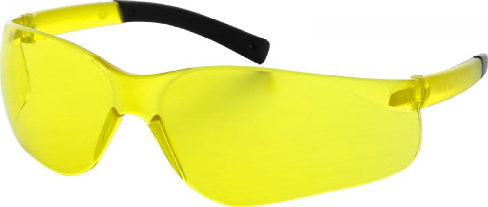 Hailstorm SML Safety Glasses, Amber