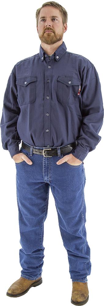 BlazeTEXÂ® FR Deluxe Button Down Work Shirt
