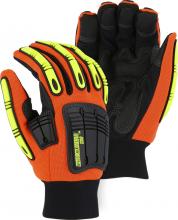 Majestic Glove 21247HO/ 8 - Winter Lined Knucklehead X10 Mechanics Glove