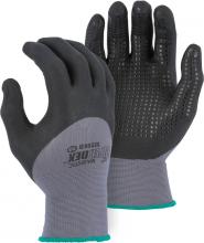 Majestic Glove 3228KD/M - 3/4 Dip Micro Foam Nitrile w Dotted Grip on Nylon