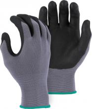 Majestic Glove 3228NL/L - Micro Foam Nitrile Palm Glove on Nylon Shell