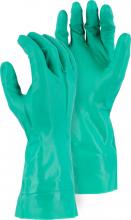 Majestic Glove 3240/L - 11 MIL Unlined Nitrile 12â€ Glove with Diamond Pattern