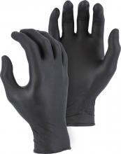 Majestic Glove 3273BK/ 7 - Disposable Industrial Grade 4 MIL Nitrile Glove