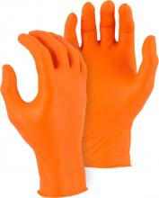 Majestic Glove 3276AO/ 8 - Super Grip Disposable Gloves with Fish Scale Pattern