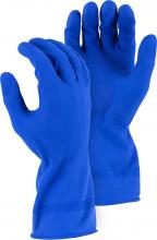 Majestic Glove 3353/L - 20 MIL Flock Lined Latex Glove with Rolled Cuff