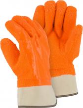 Majestic Glove 3371G - Winter Lined PVC Glove with Heavy Grit Finish