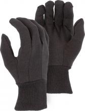 Majestic Glove 3401/ 8 - Brown Jersey Glove in 8-oz Cotton