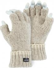 Majestic Glove 3424/10 - Fingerless Winter Lined Ragwool Glove
