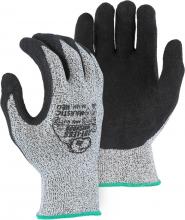 Majestic Glove 35-1350/X2 - Cut-Less WatchdogÂ® Knit Glove w Crinkle Latex Palm