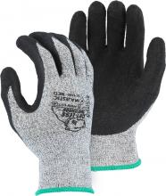 Majestic Glove 35-1550/L - Cut-Less WatchdogÂ® Knit Glove w Crinkle Latex Palm