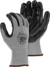 Majestic Glove 35-7660/L - Cut-Less WatchdogÂ® Knit Glove w Flat Nitrile Palm