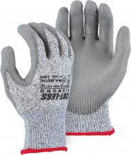 Majestic Glove 37-1505/L - Cut-LessÂ® Heavy Knit Glove w Polyurethane Palm