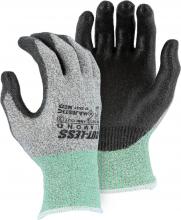 Majestic Glove 37-3537/L - Cut-Less DiamondÂ® Knit Glove with Polyurethane Palm